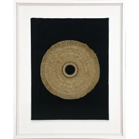 African Shield Black Artwork 67cm x85cm