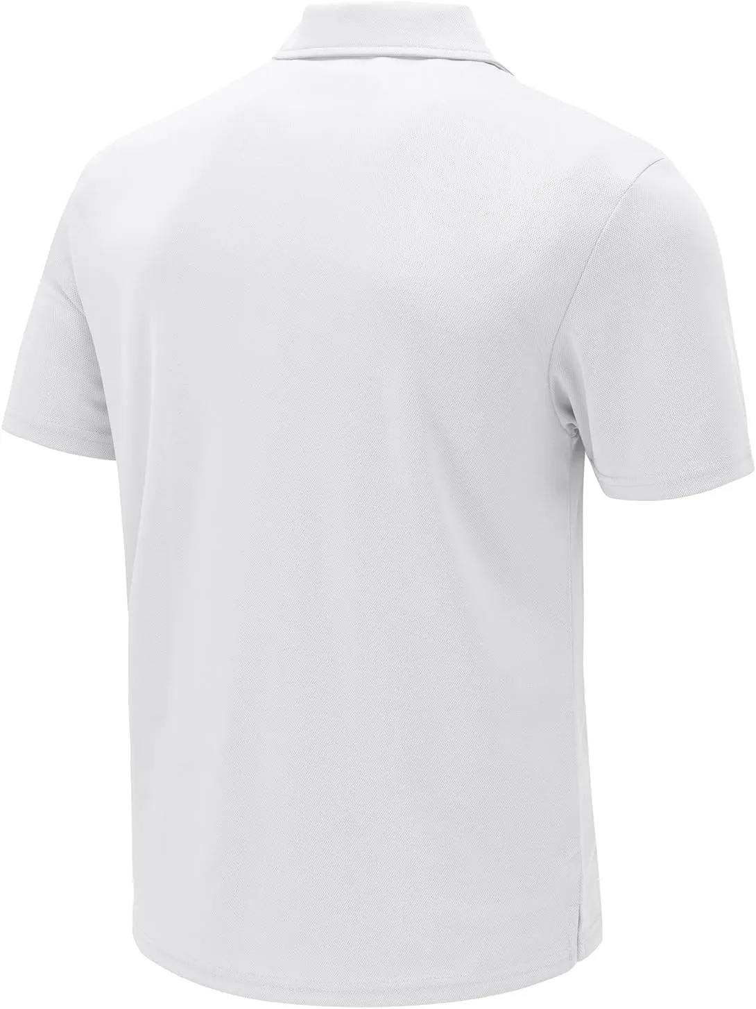 BGOWATU Men's Polo Shirts Short Sleeve Collared Golf Shirts Quick Dry Tennis Shirt Outdoor Sports Causal Shirts