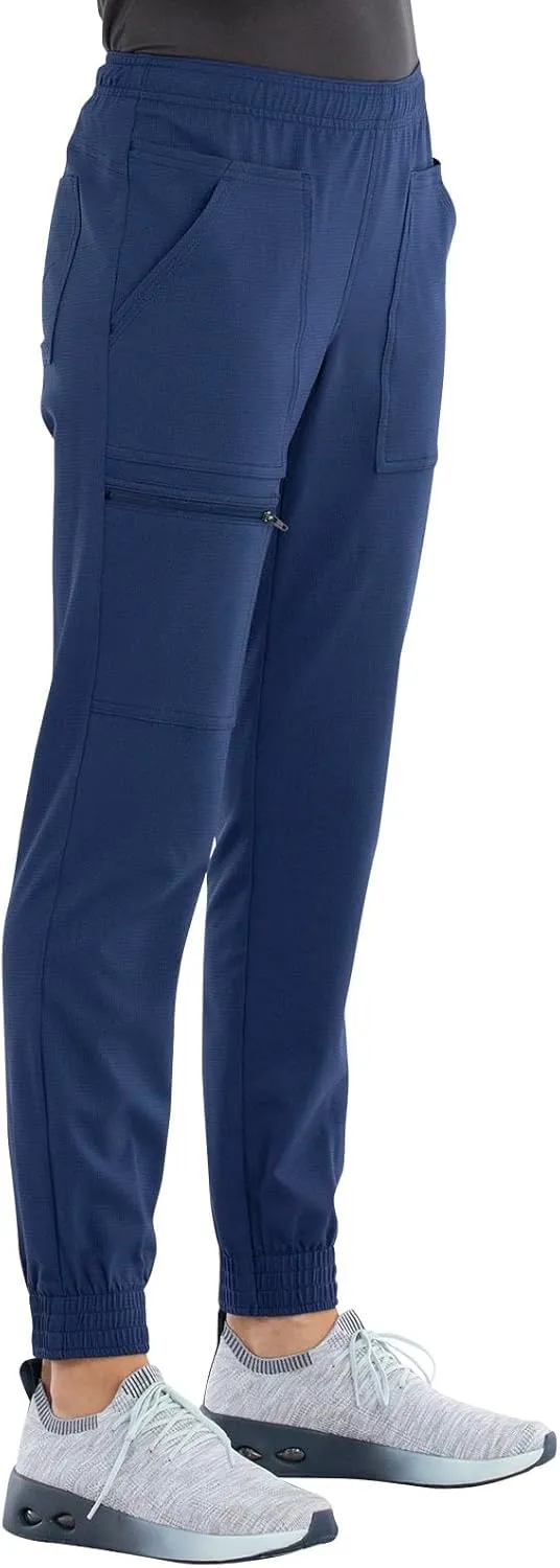 Cherokee Women's Mid Rise Tapered Leg Jogger Scrubs Pant