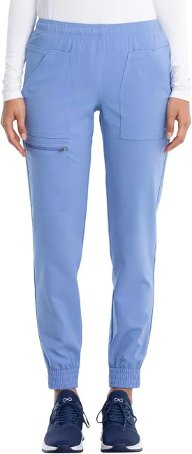 Cherokee Women's Mid Rise Tapered Leg Jogger Scrubs Pant
