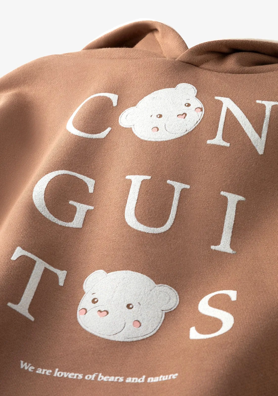 Girl's Brown Conguitos Hoodie