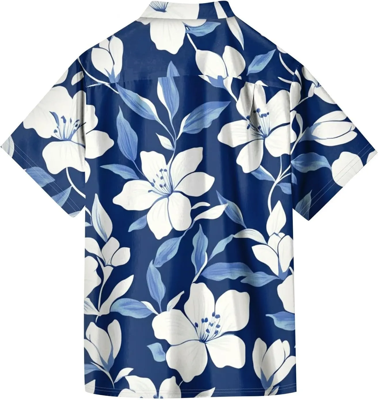 Hawaiian Shirts for Men Summer Short Sleeve Casual Button Down Shirts Palm Tree Beach Tropical Vacation T-Shirts