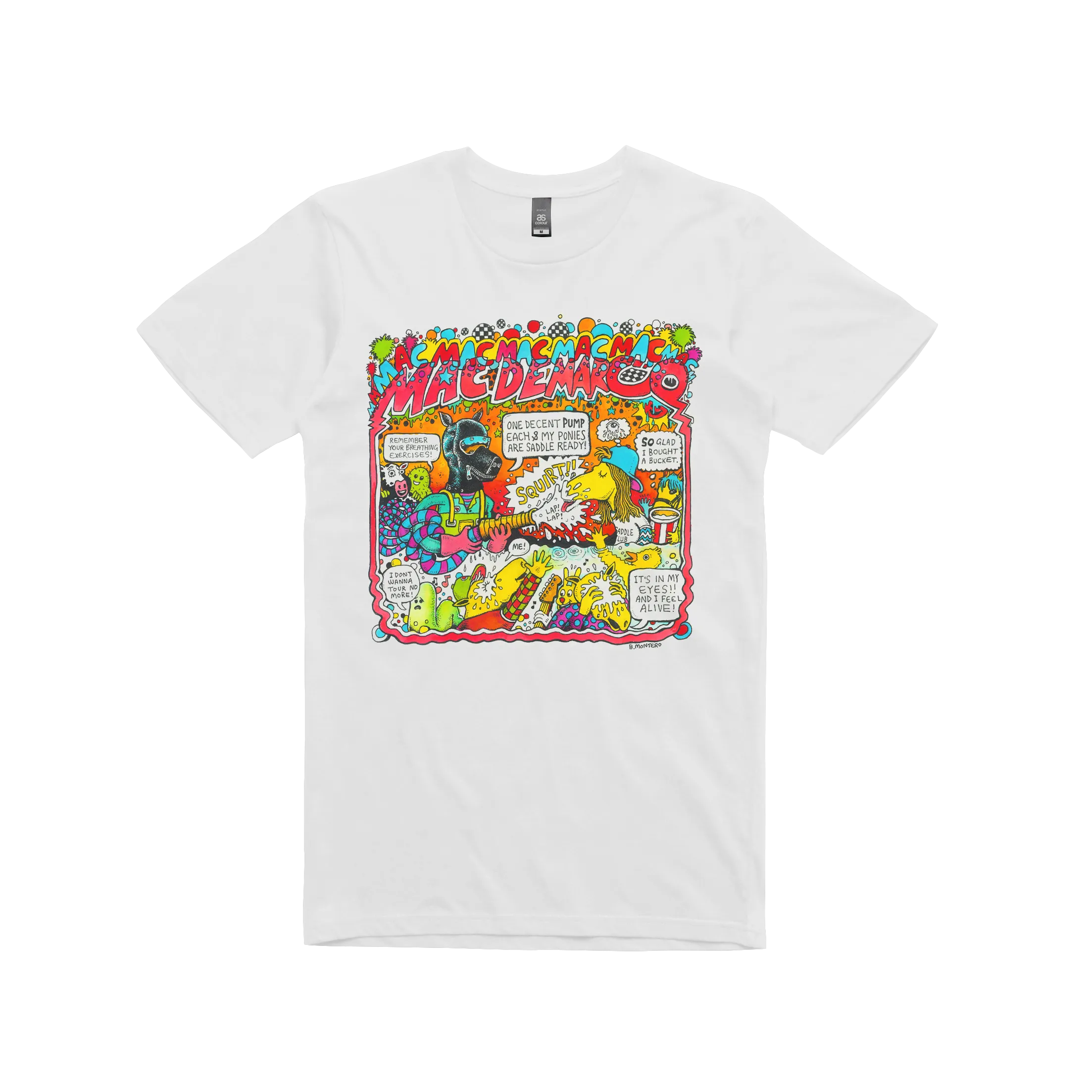 Montero Ponies / White T-shirt