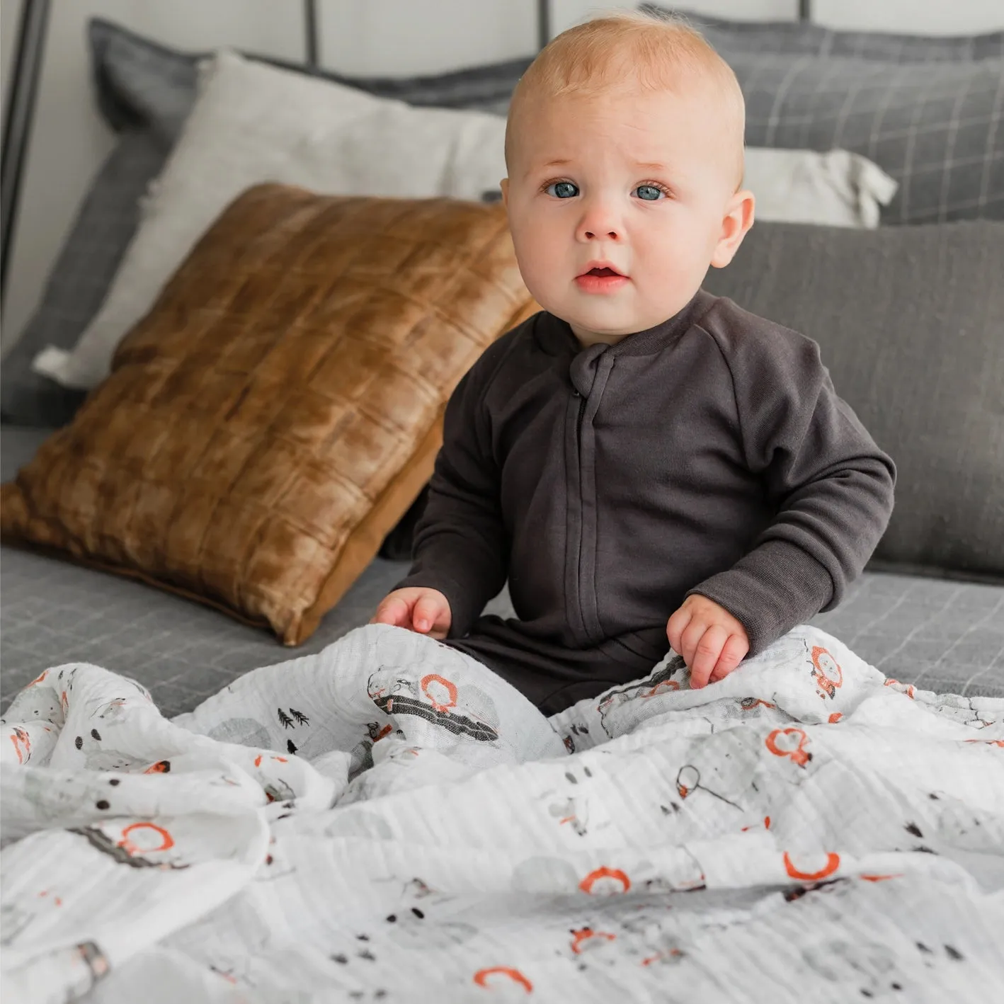 Perlimpinpin - Bamboo Sleeper (Charcoal)