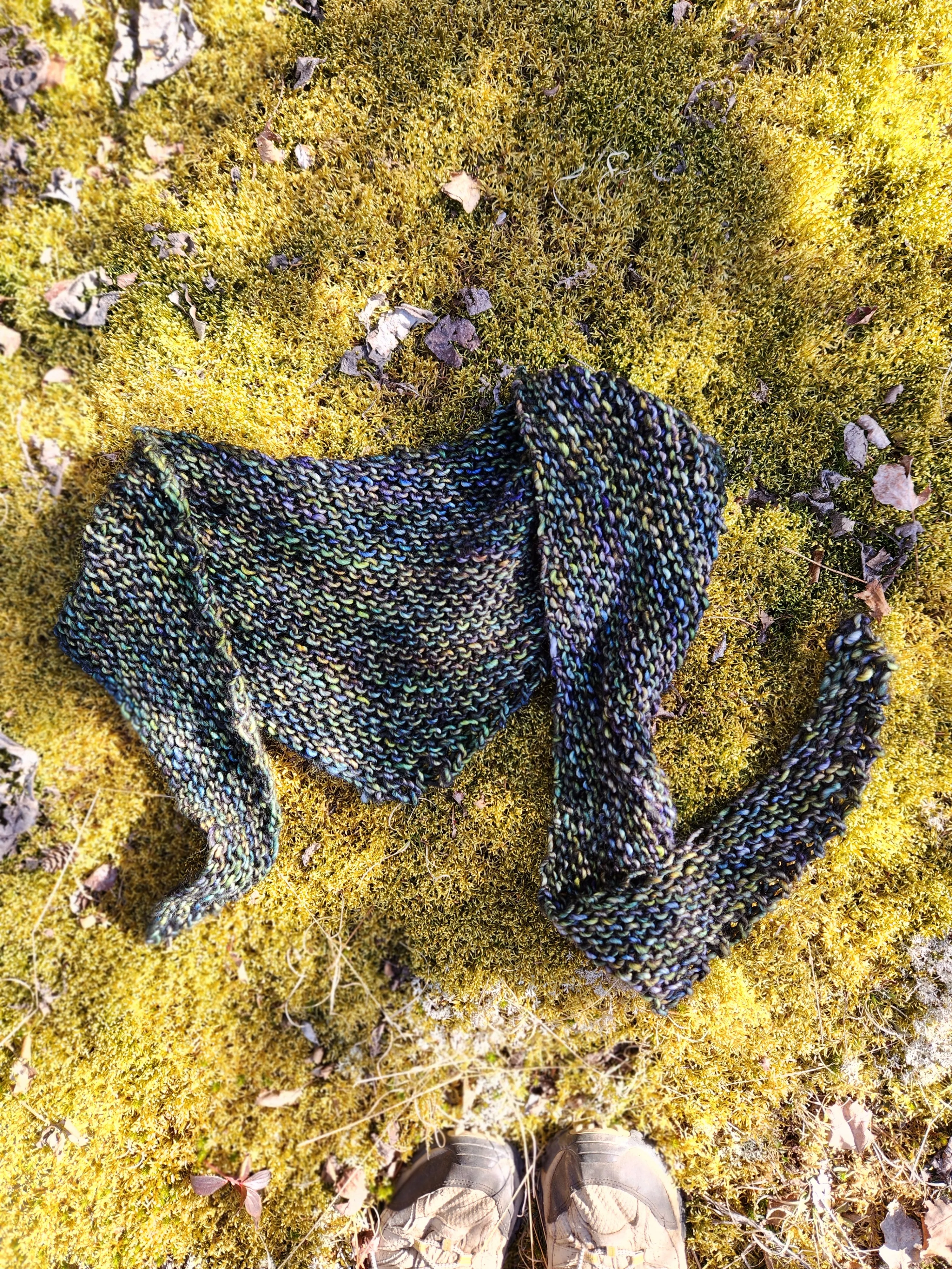 Sugarloaf Shawl Knitting Pattern