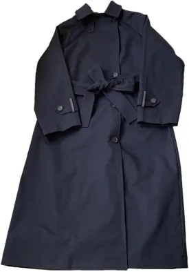 Women Fall Winter Long Lapel Long Sleeve Casual Loose Trench Coat Loose With Belt Casual Jacket